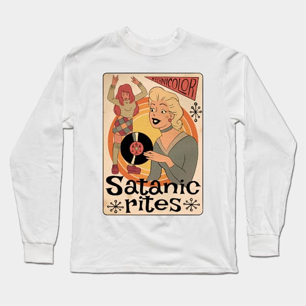 Satanic rites Long Sleeve T-Shirt by atomiqueacorn